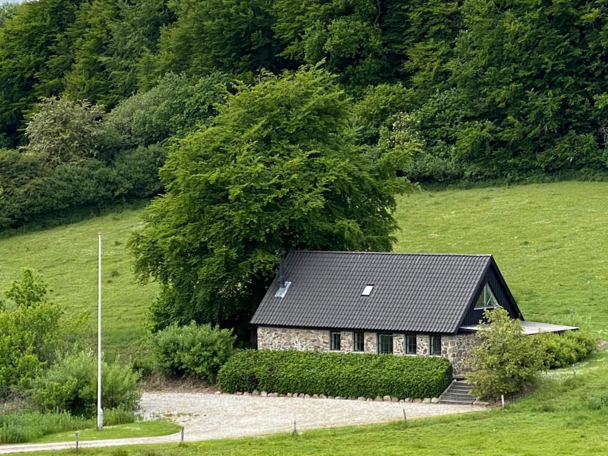 Stenhuset i Pilbrodalen Villa Skanderborg Eksteriør billede